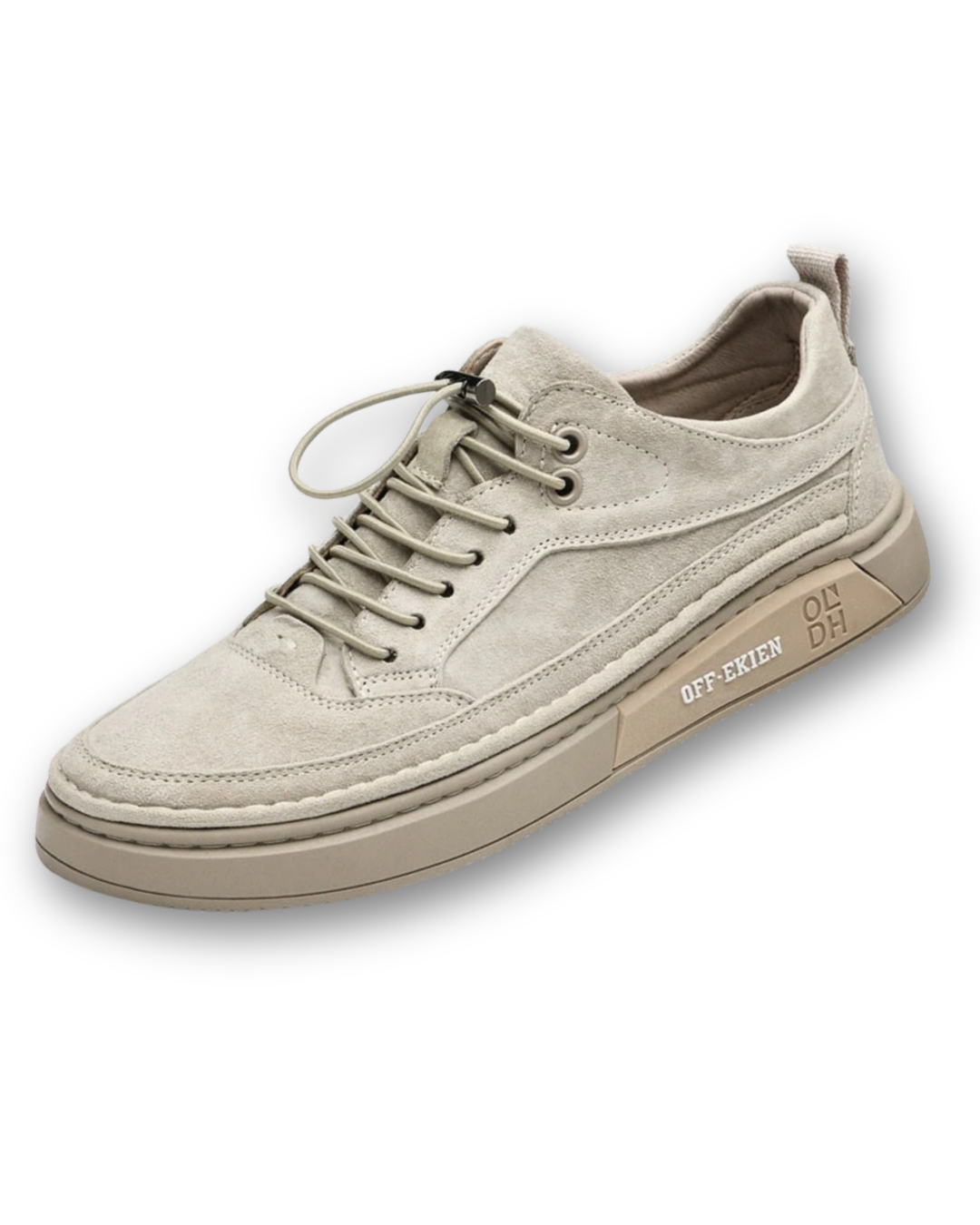 (PAGUE 1 LEVE 2) Sapatênis Masculino Em Couro Premium Off-Ekien + BRINDE