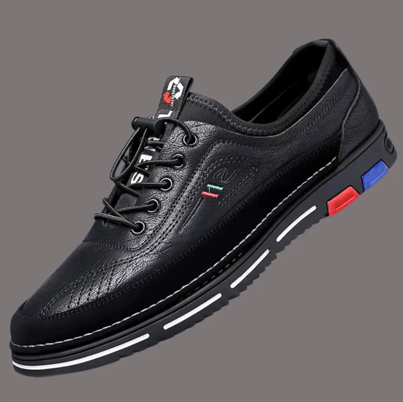 Kit 2 Pares de Tênis Italiano Couro Genuíno [PAGUE 1 LEVE 2]